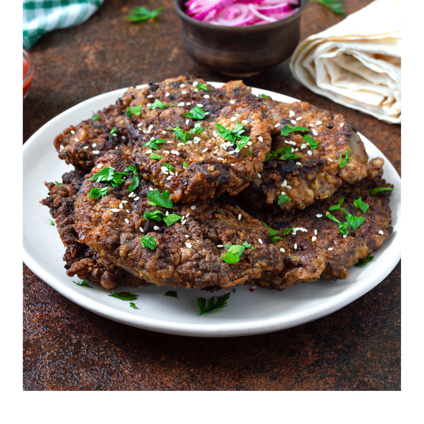 Beef Chapli Kabab