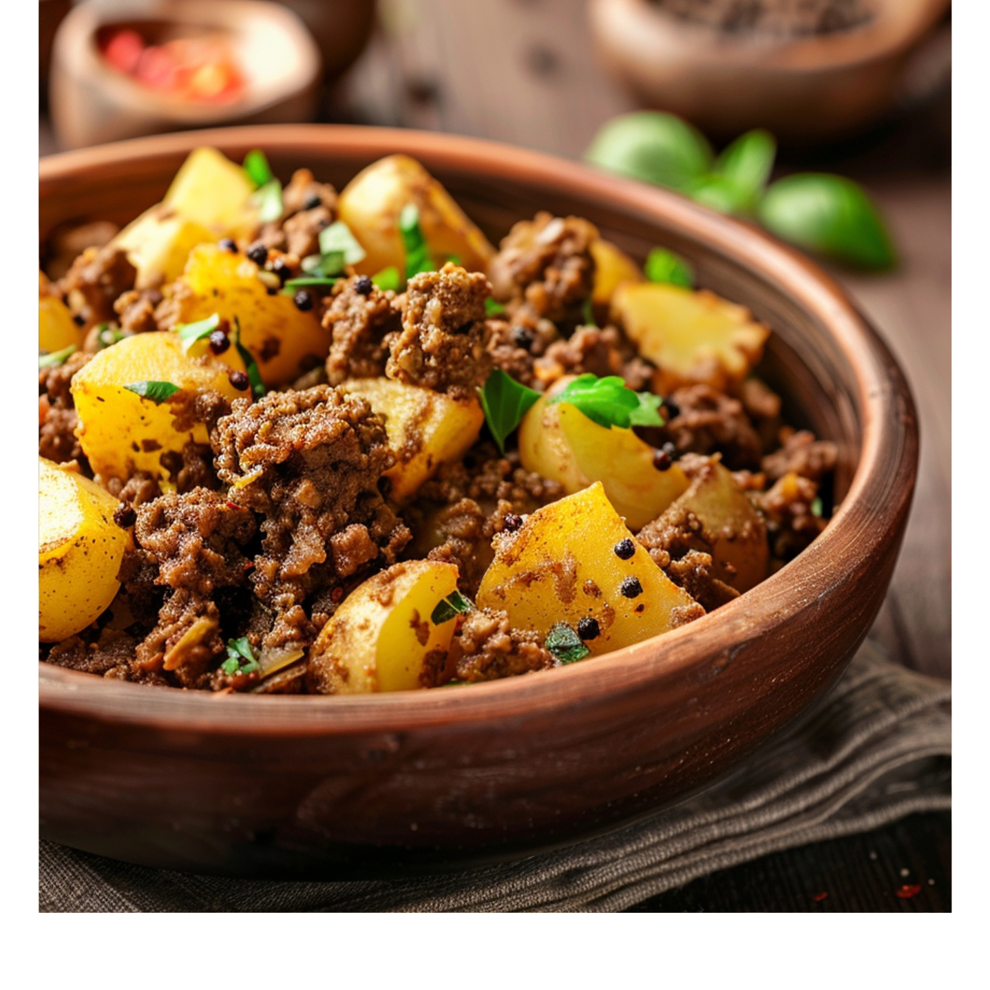 Aloo Qeema