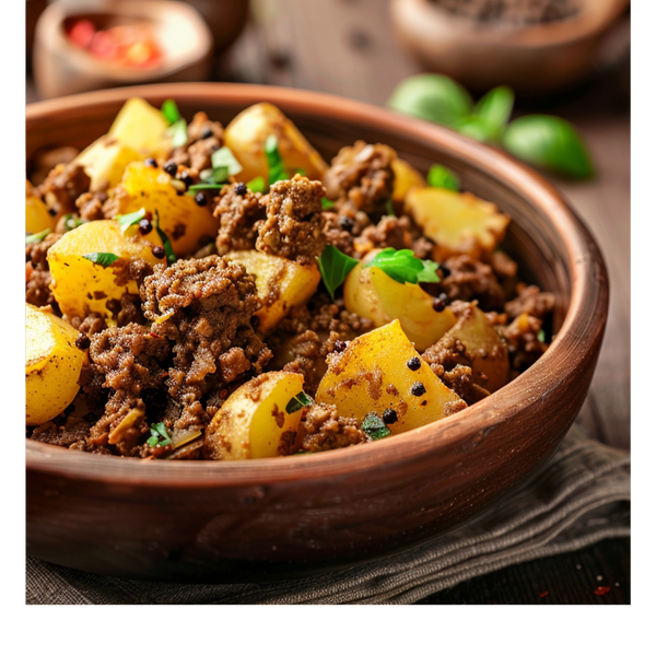 Aloo Qeema