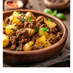 Aloo Qeema