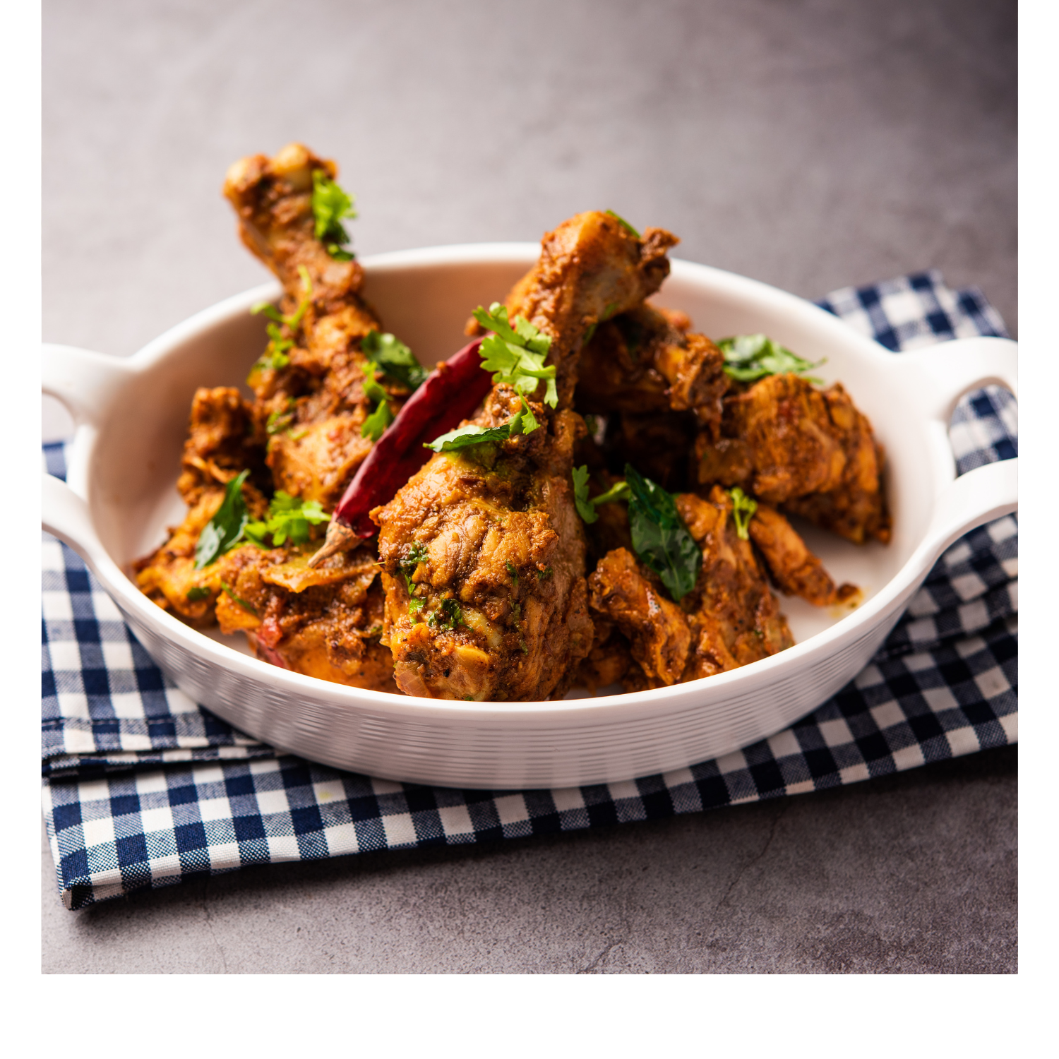 Chicken Karahi on the bone