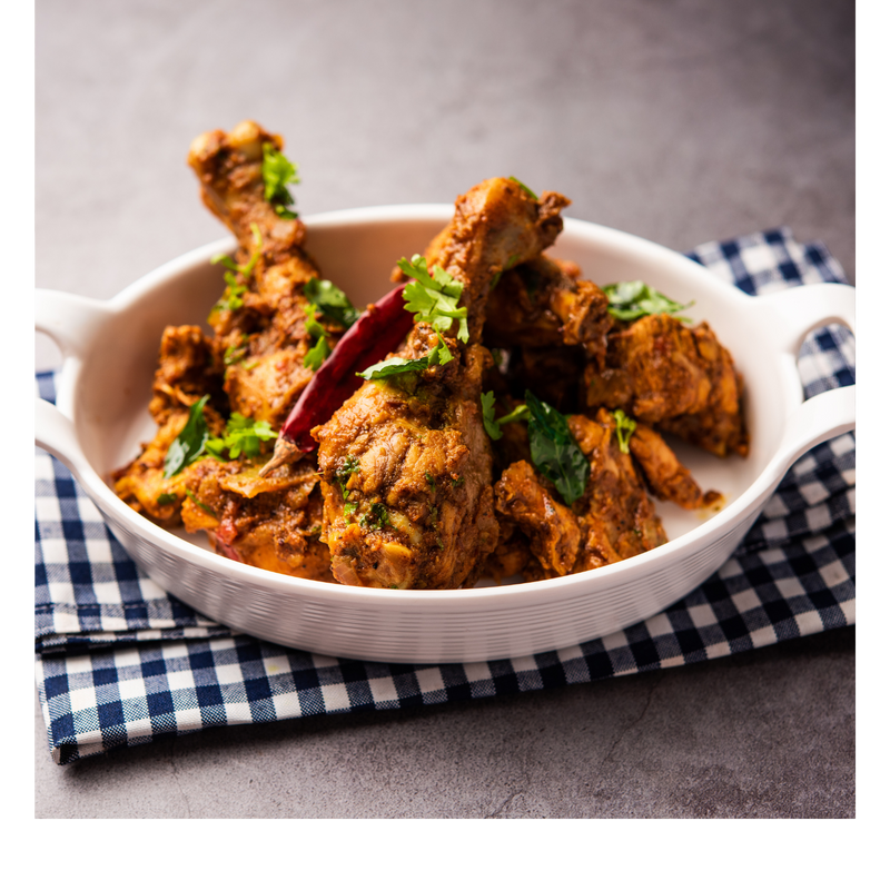 Chicken Karahi on the bone