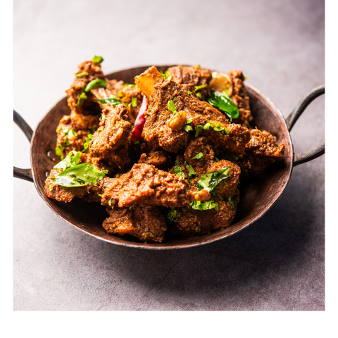 Lamb Karahi on the bone